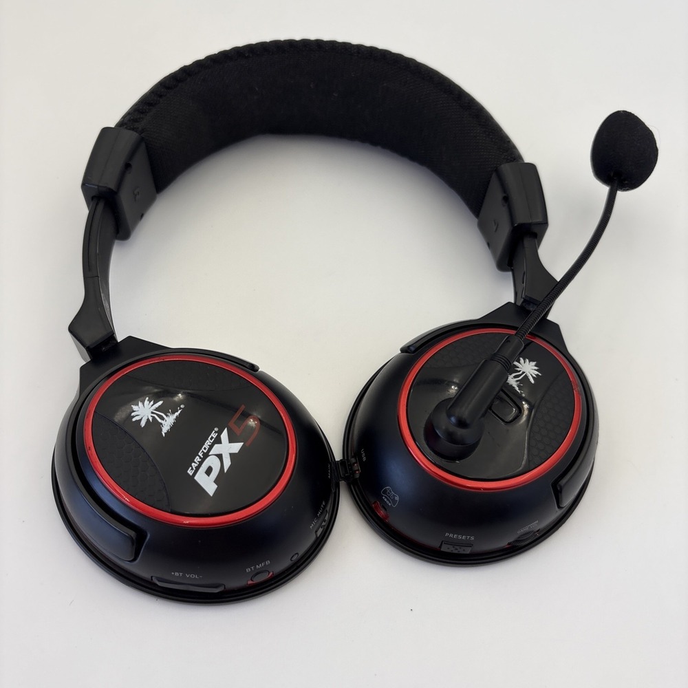 Turtle Beach Ear Force PX5 Gaming Headset No Ear pads